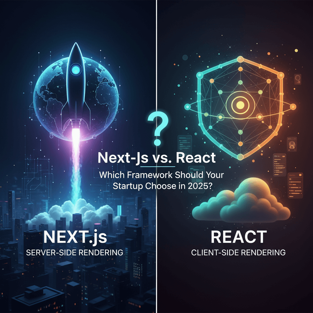 Next.js vs. React: Which Framework Should Your Startup Choose in 2025?